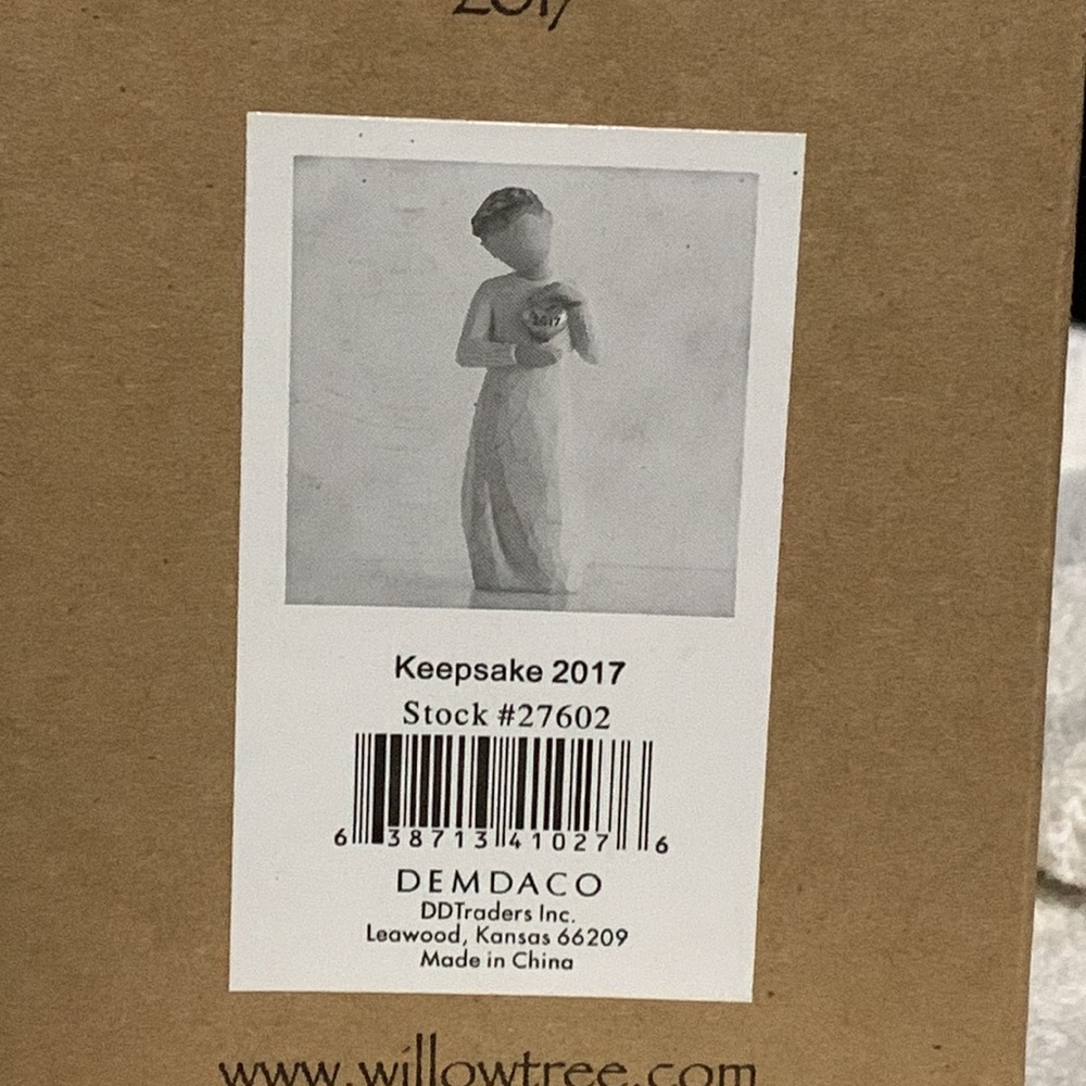 WILLOW TREE - SUSAN LORDI- KEEPSAKE 2017 - Picture 13 of 14